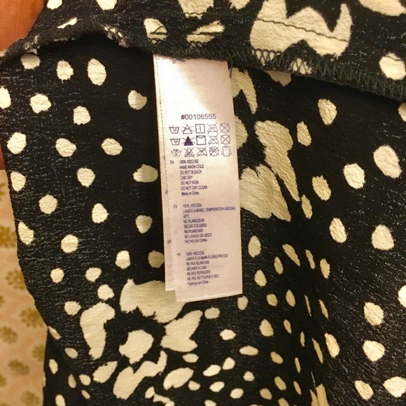 🔴x3/$15 FOREVER 21 BLACK/ WHITE FLORAL DRESS,SZ S - Picture 7 of 8